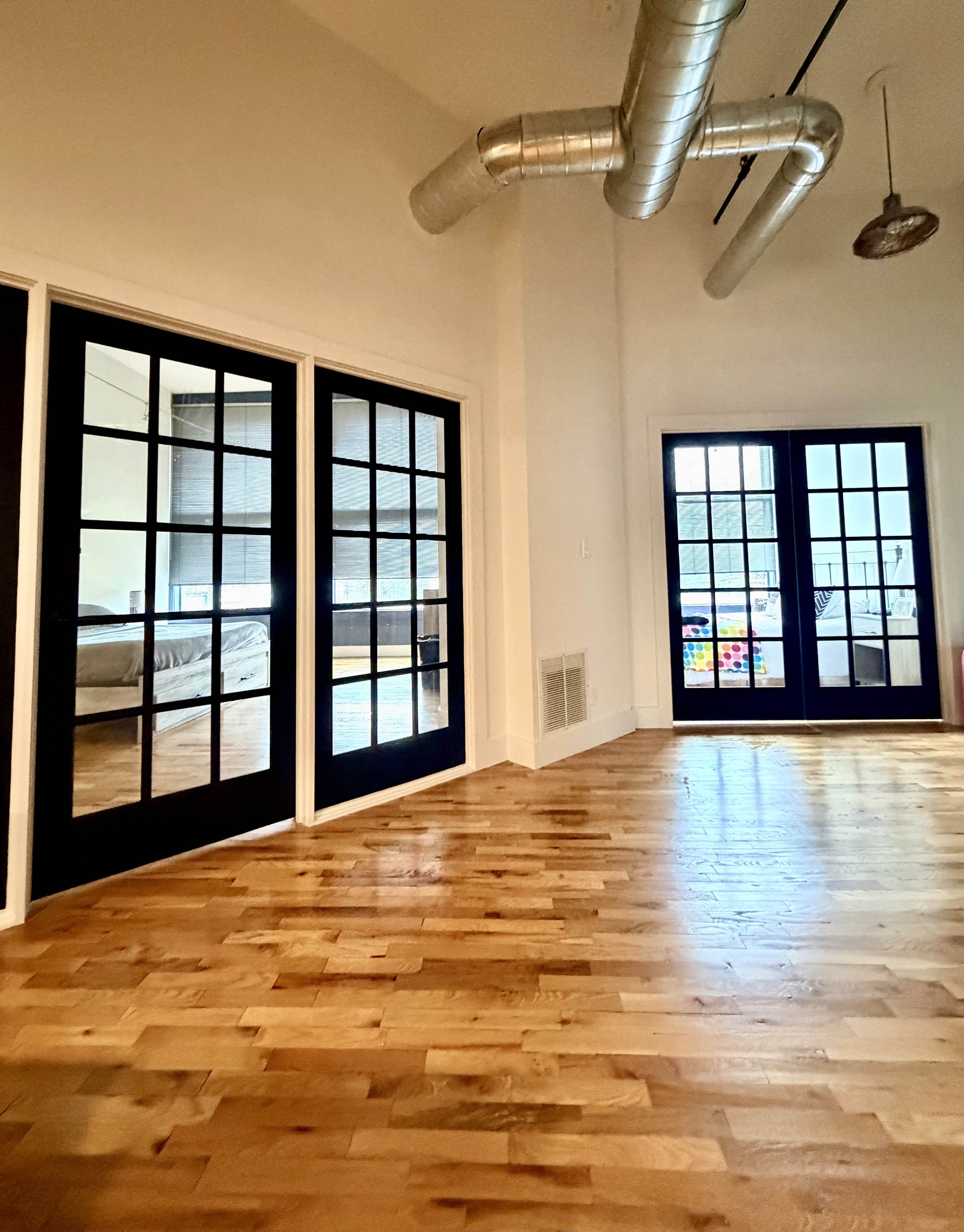 Spotless dining room, professionally cleaned